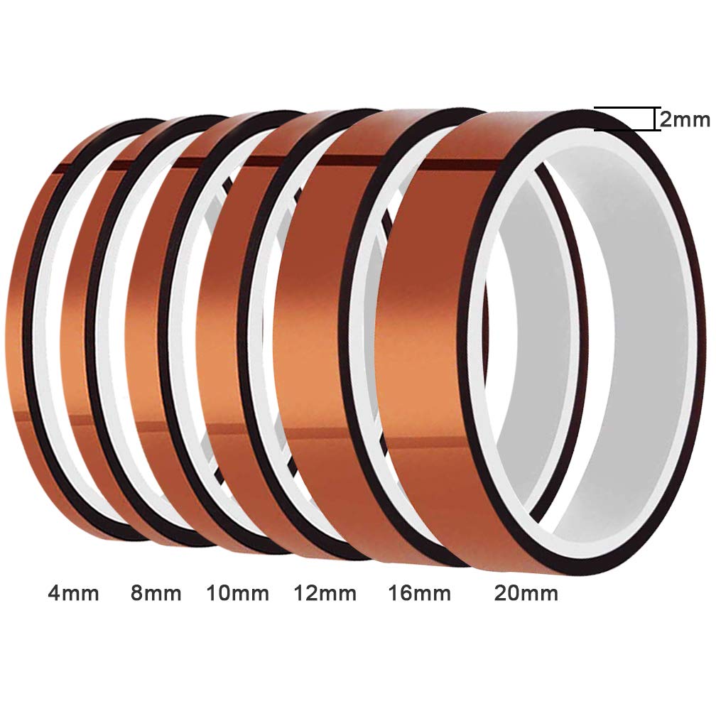 Aerospace Gold Finger Kapton Tape - MIL-I-23053C Certified Polyimide